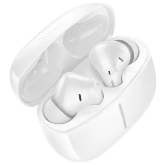 Kit mains libres Bluetooth HOCO EQ34 Plus, TWS, ANC, Blanc