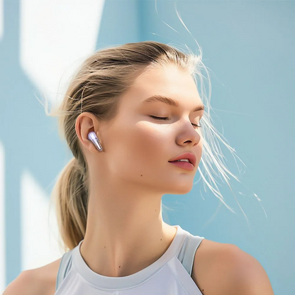 Kit mains libres Bluetooth HOCO EW202, TWS, Mauve