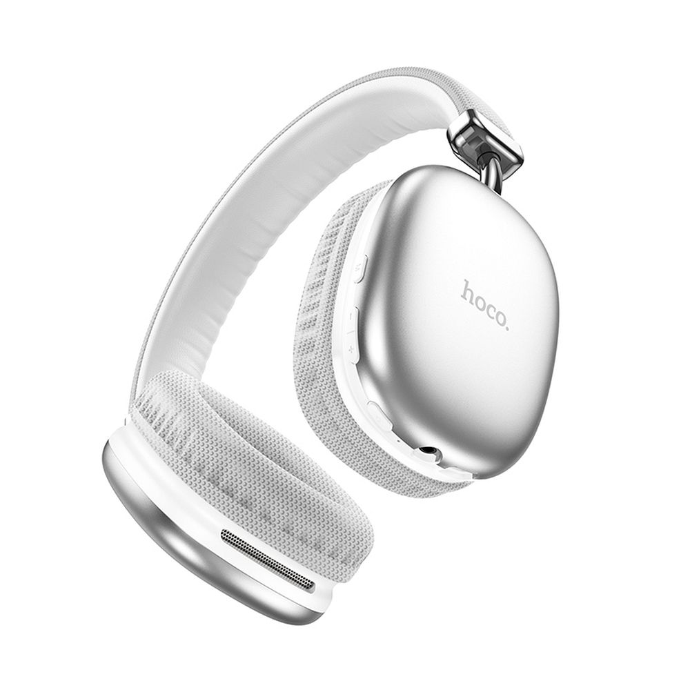 Kit mains libres Bluetooth HOCO W35, A2DP, Argenté