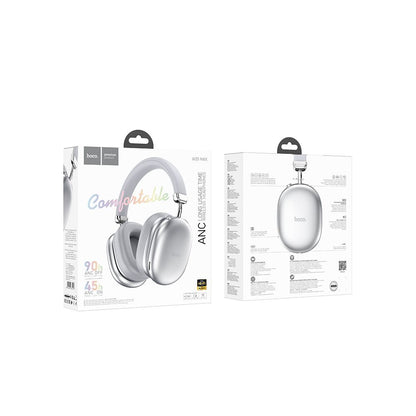 Kit mains libres Bluetooth HOCO W35 Max, A2DP, ANC, Argenté