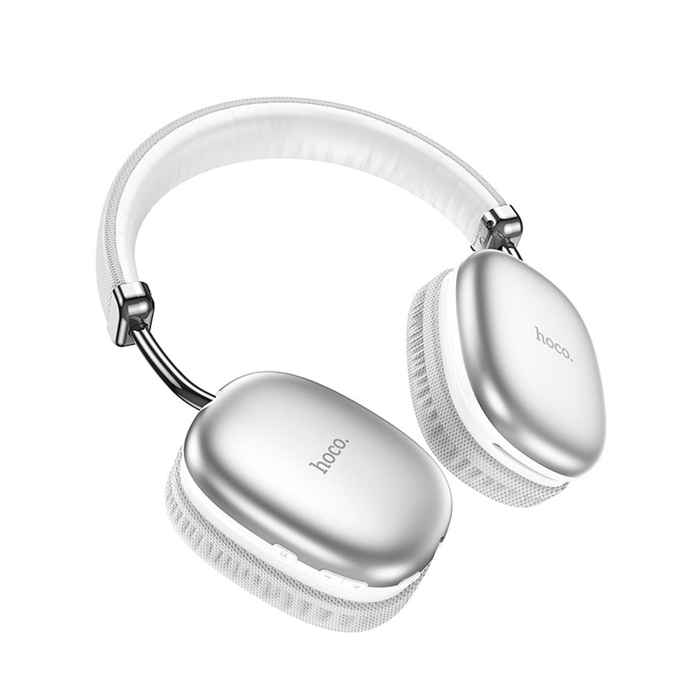 Kit mains libres Bluetooth HOCO W35, A2DP, Argenté