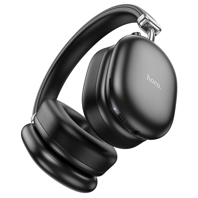 Kit mains libres Bluetooth HOCO W35 Max, A2DP, ANC, Noir