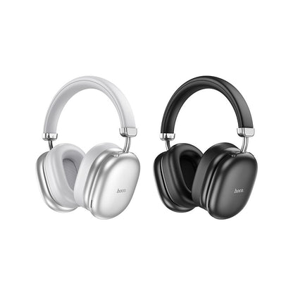 Kit mains libres Bluetooth HOCO W35 Max, A2DP, ANC, Argenté