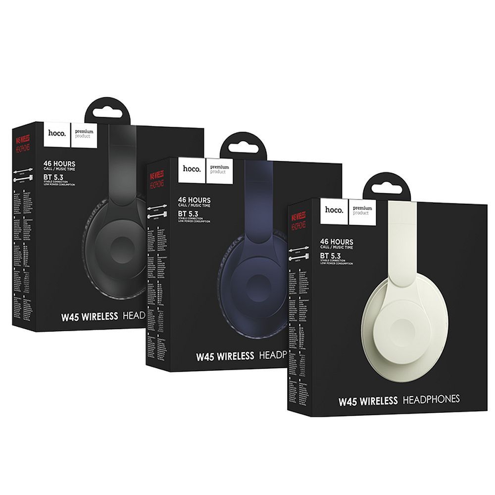 HOCO W45 Bluetooth Handsfree, A2DP, Blue