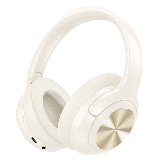 Casque Bluetooth HOCO W54, A2DP, ANC, Blanc