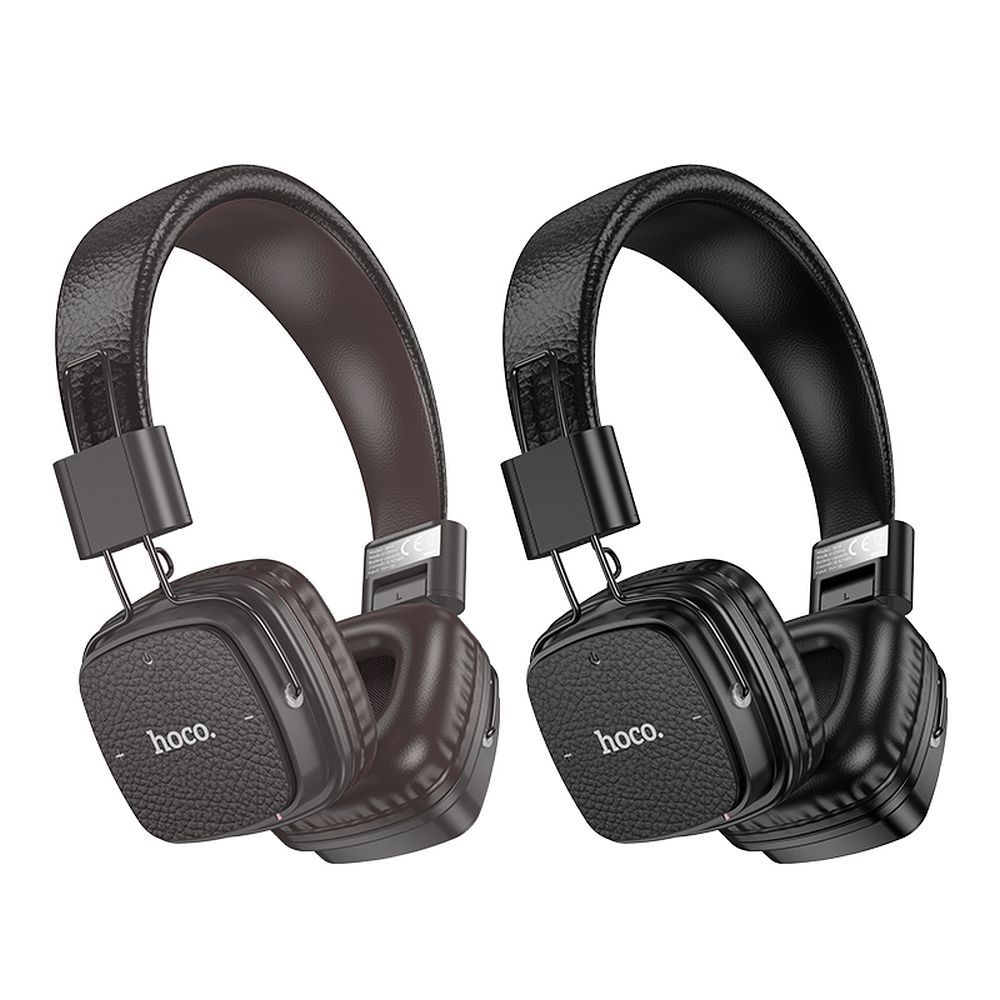 Kit mains libres Bluetooth HOCO W56, A2DP, Noir