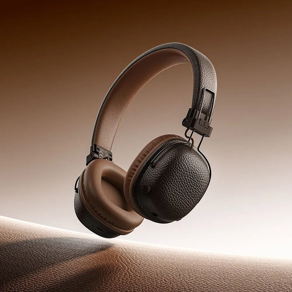 Kit mains libres Bluetooth HOCO W64, A2DP, Marron