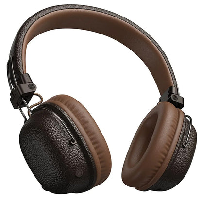 Kit mains libres Bluetooth HOCO W64, A2DP, Marron