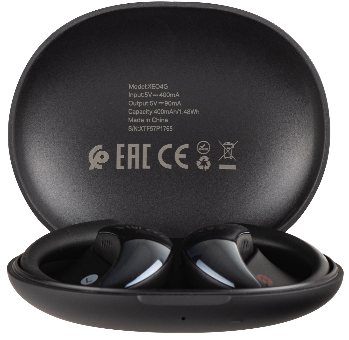 Kit mains libres Bluetooth Infinix ZLoop 4 XEO4G, TWS, Noir