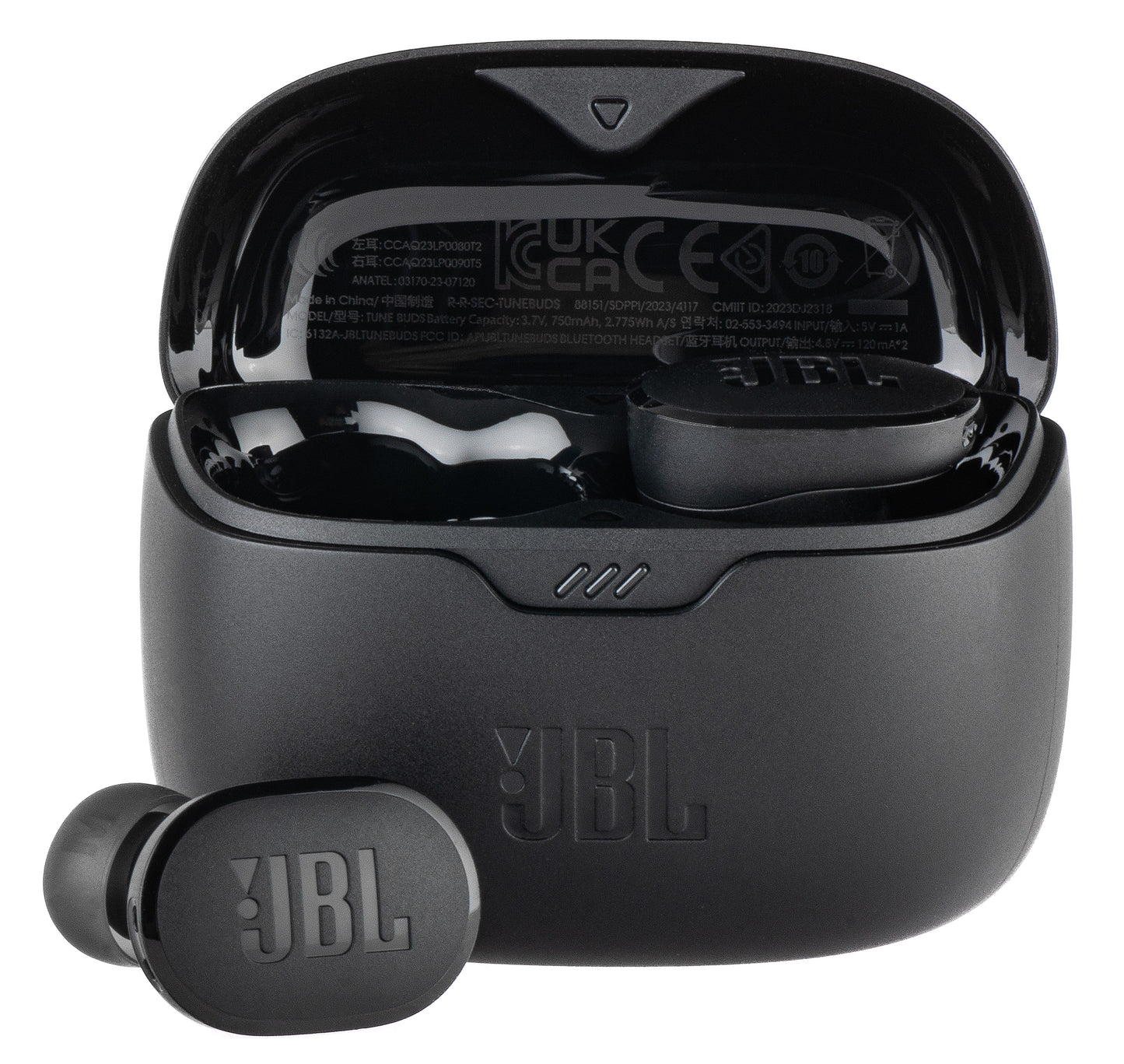 Écouteurs Bluetooth JBL Tune Buds, TWS, ANC, Multipoint, Noir JBLTBUDSBLK