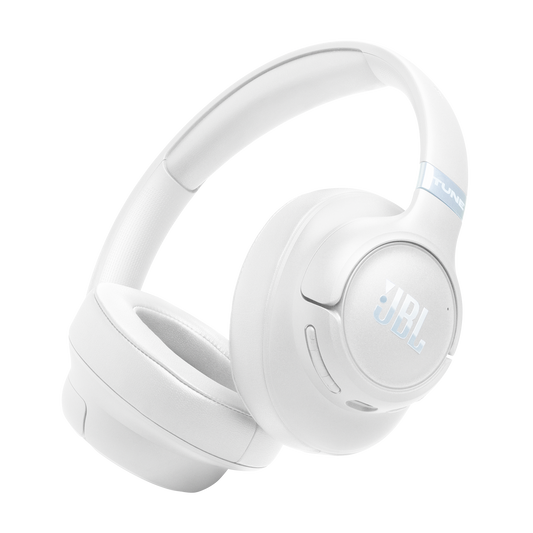 Kit mains libres Bluetooth JBL Tune 780NC, MultiPoint, A2DP, ANC, Blanc JBLT780NCWHT