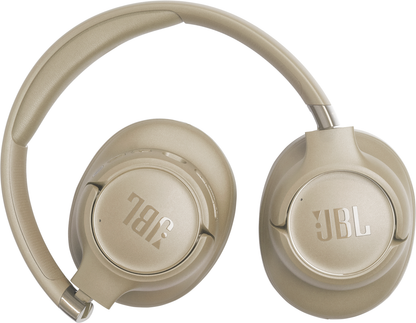 Kit mains libres Bluetooth JBL Tune 780NC, MultiPoint, A2DP, ANC, Beige JBLT780NCBEG