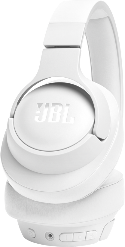 Kit mains libres Bluetooth JBL Tune 720BT, MultiPoint, A2DP, Blanc 