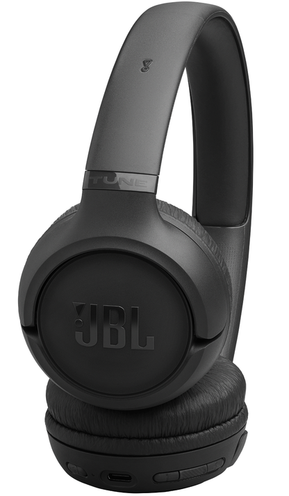 Kit mains libres Bluetooth JBL Tune 530BT, MultiPoint, A2DP, Noir
