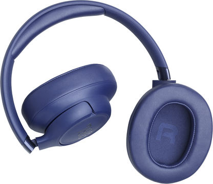 Kit mains libres Bluetooth JBL Tune 780NC, MultiPoint, A2DP, ANC, Bleu JBLT780NCBLU