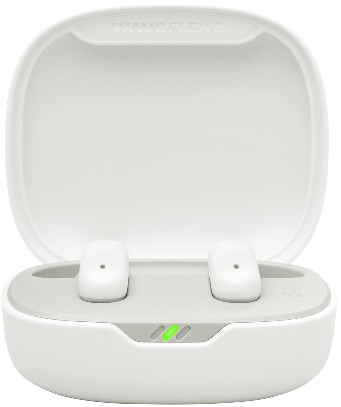 Kit mains libres Bluetooth JBL Wave Flex 2, TWS, ANC, MultiPoint, Blanc JBLWFLEX2WHT