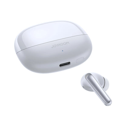 Kit mains libres Bluetooth Joyroom Funpods JR-FN2, TWS, ANC, Blanc