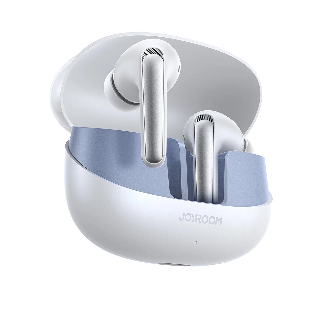 Kit mains libres Bluetooth Joyroom Funpods JR-FN2, TWS, ANC, Blanc