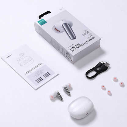 Kit mains libres Bluetooth Joyroom JR-BB1, TWS, Blanc