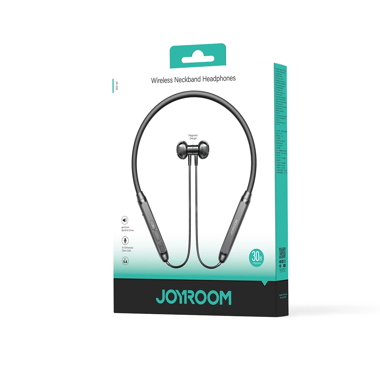 Handsfree Bluetooth Joyroom JR-D8, A2DP, Black