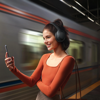 Kit mains libres Bluetooth Joyroom JR-JH2, A2DP, ANC, Noir