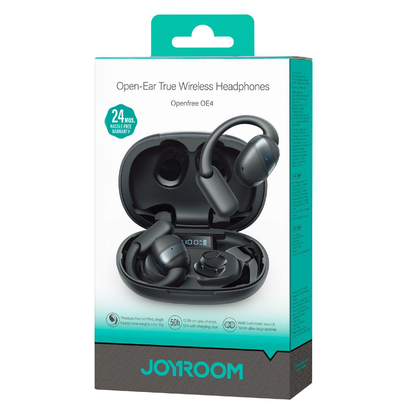 Écouteurs Bluetooth Joyroom Open Ear JR-OE4, TWS, Noir