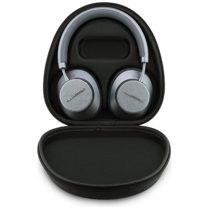 Kit mains libres Bluetooth Karl Lagerfeld Saffiano Elongated, A2DP, ANC, Gris