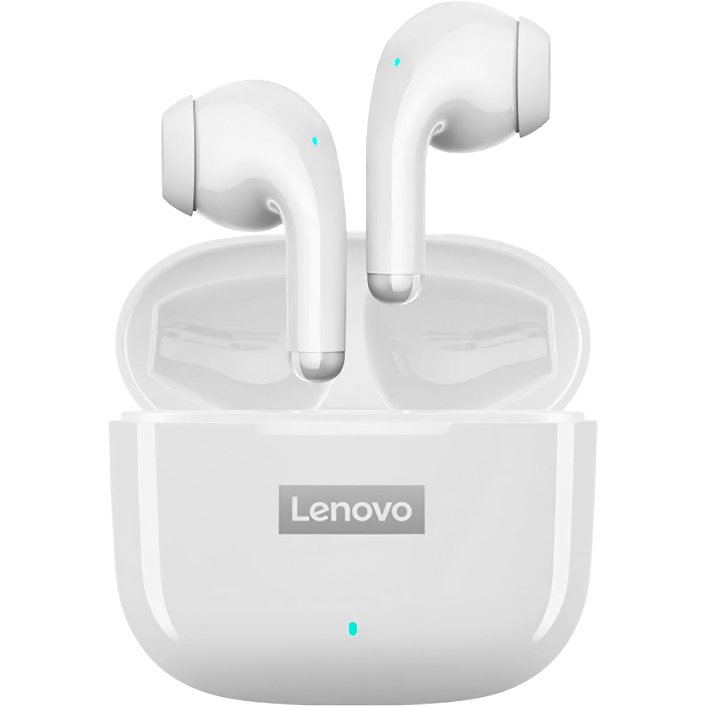 Kit mains libres Bluetooth Lenovo LP40 Pro, TWS, Blanc