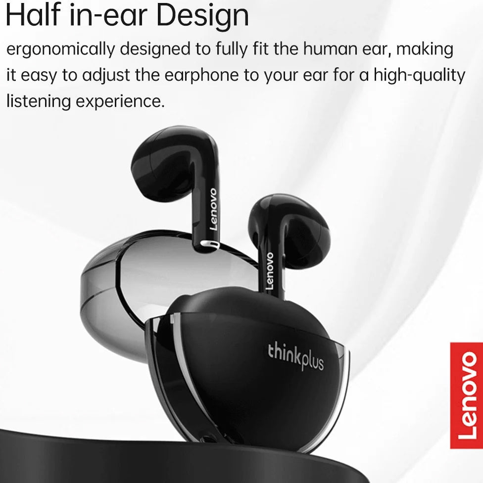 Handsfree Bluetooth Lenovo LP80PRO, TWS, Negru