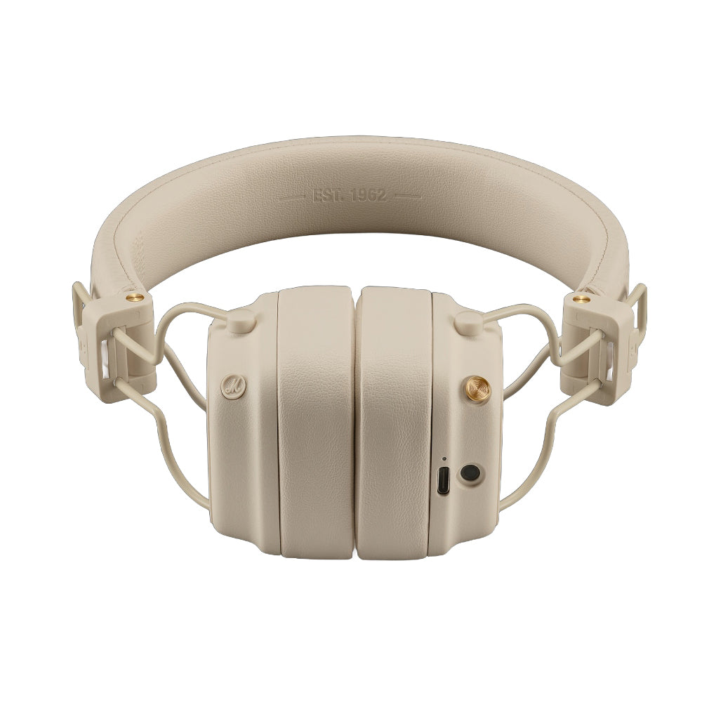 Kit mains libres Bluetooth Marshall Major V, A2DP, Blanc