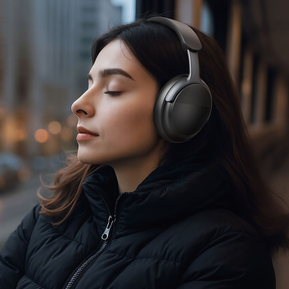 Handsfree Bluetooth McDodo HP-1420 T02, A2DP, ANC, Noir
