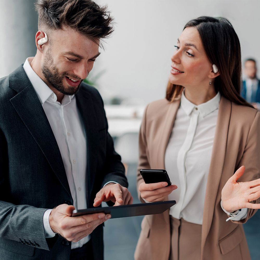 Kit mains libres Bluetooth McDodo HP-8050 Air O2, TWS, Noir