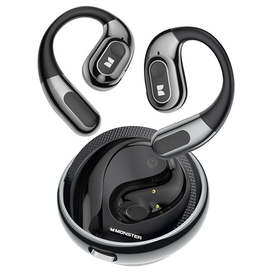 Kit mains libres Bluetooth Monster AC330 AI Translation, TWS, Noir