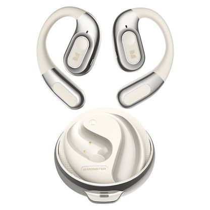 Handsfree Bluetooth Monster AC330 AI Translation, TWS, White