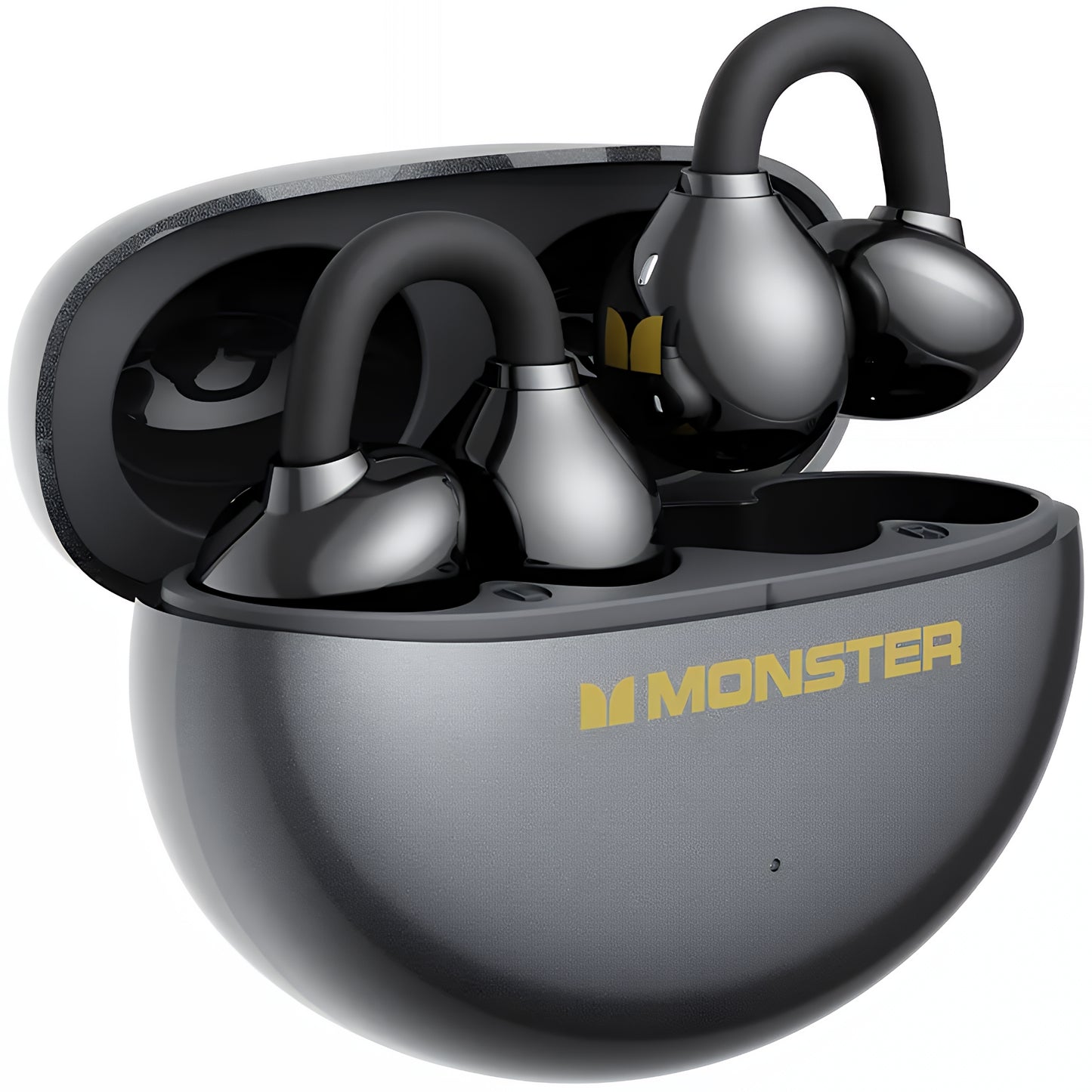 Kit mains libres Bluetooth Monster AirClip AC200, TWS, Noir