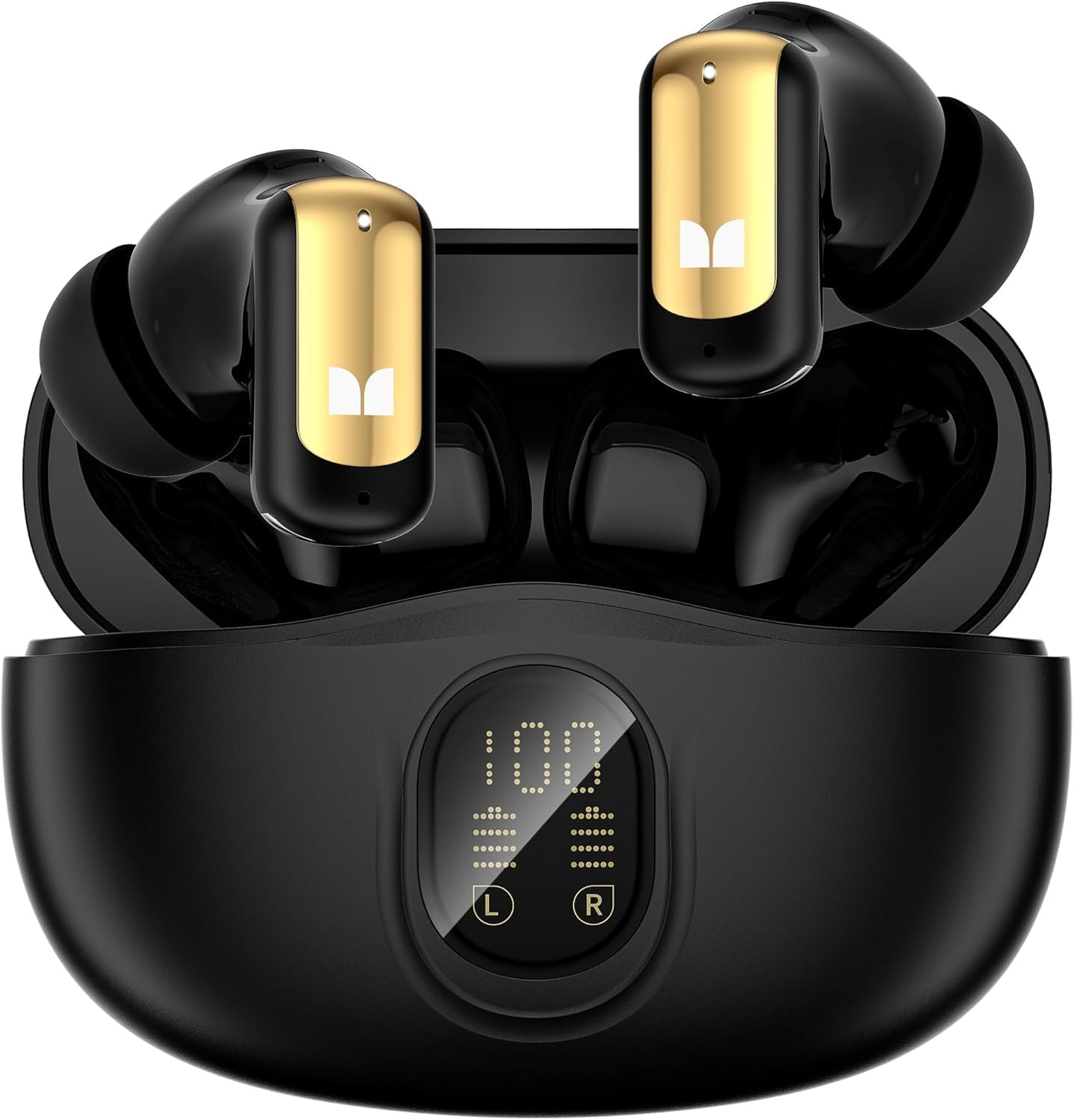 Kit mains libres Bluetooth Monster N-Lite 217, TWS, Noir