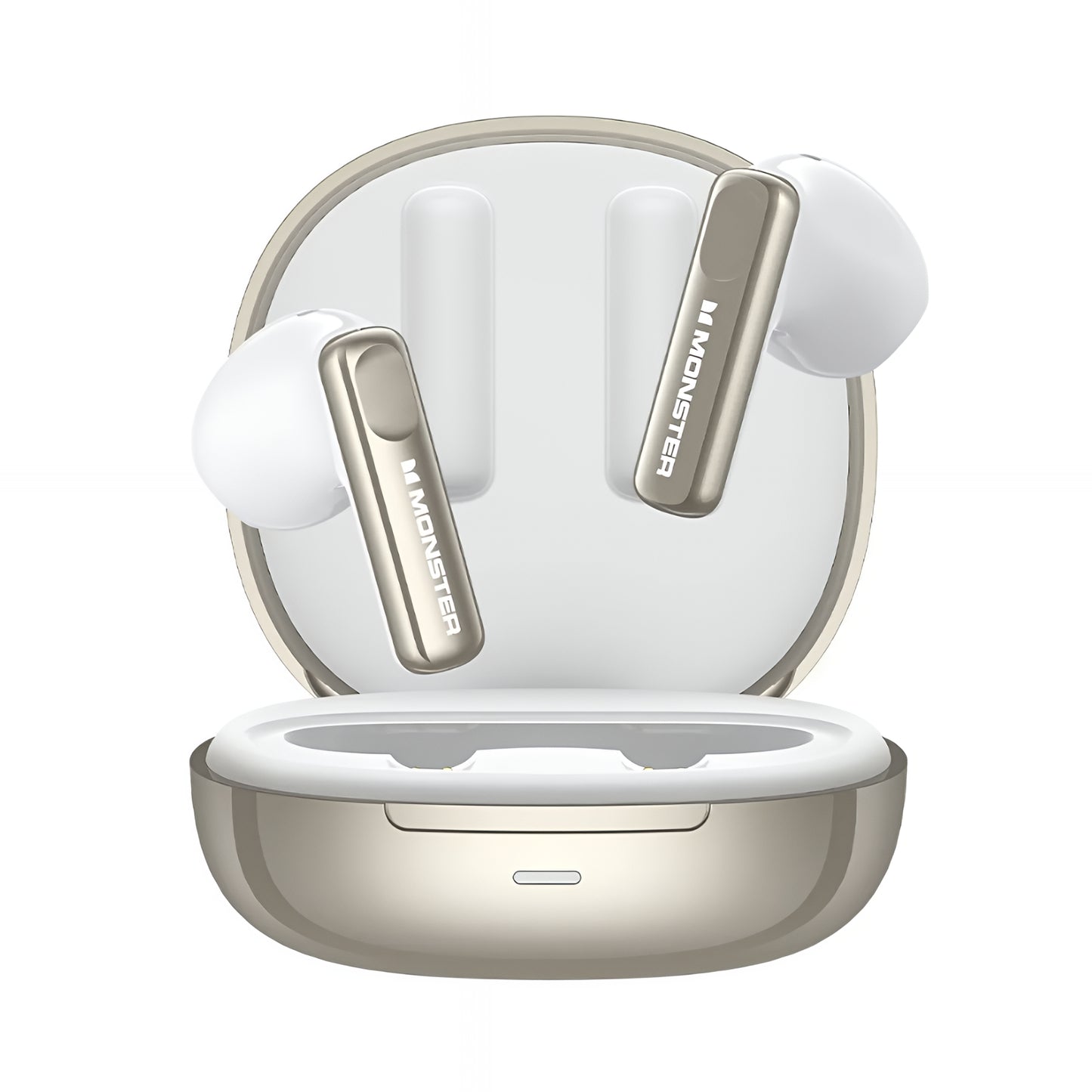 Kit mains libres Bluetooth Monster N-Lite 209, TWS, Argent