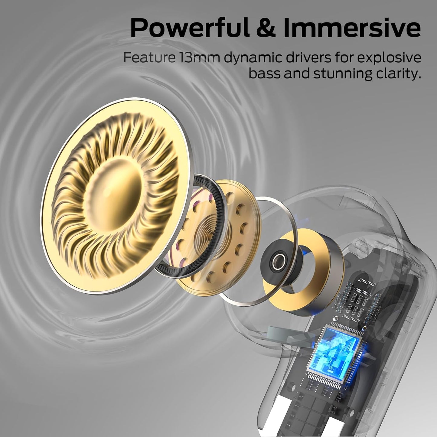 Kit mains libres Bluetooth Monster N-Lite 217, TWS, Blanc