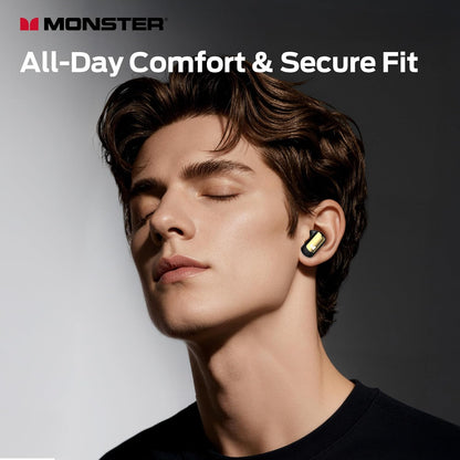 Kit mains libres Bluetooth Monster N-Lite 217, TWS, Noir