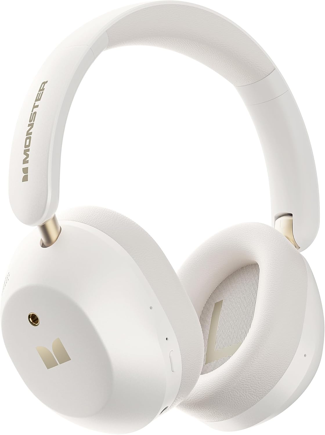 Kit mains libres Bluetooth Monster Persona 6th, MultiPoint, A2DP, ANC, Blanc