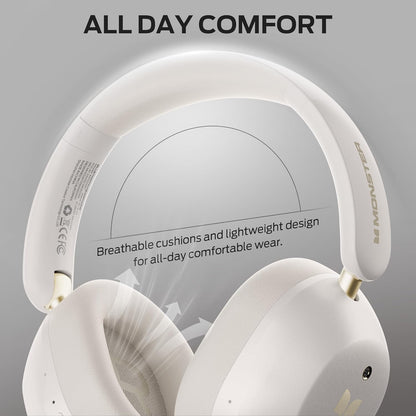 Kit mains libres Bluetooth Monster Persona 6th, MultiPoint, A2DP, ANC, Blanc