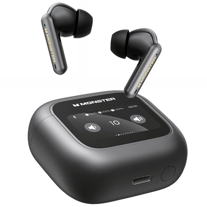 Kit mains libres Bluetooth Monster TH300, TWS, Noir
