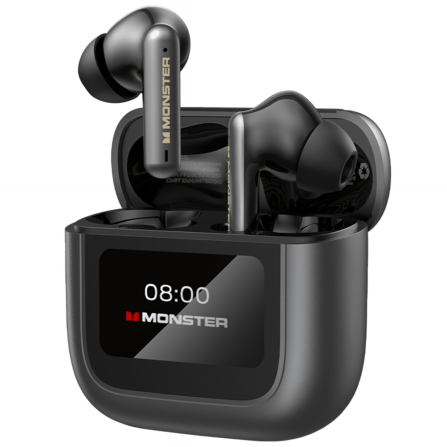 Kit mains libres Bluetooth Monster TH300, TWS, Noir