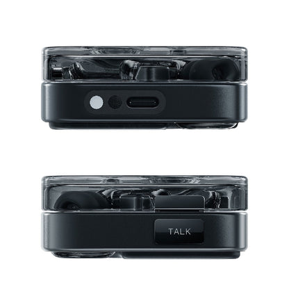 Kit mains libres Bluetooth Nothing Ear (3) B173, TWS, ANC, MultiPoint, Noir