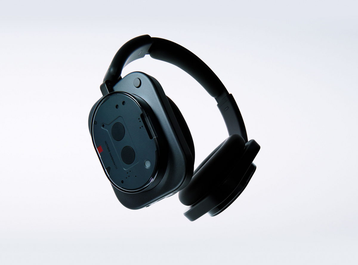 Casque Bluetooth mains libres Nothing Headphone (1) B170, MultiPoint, A2DP, ANC, Gris, Reconditionné
