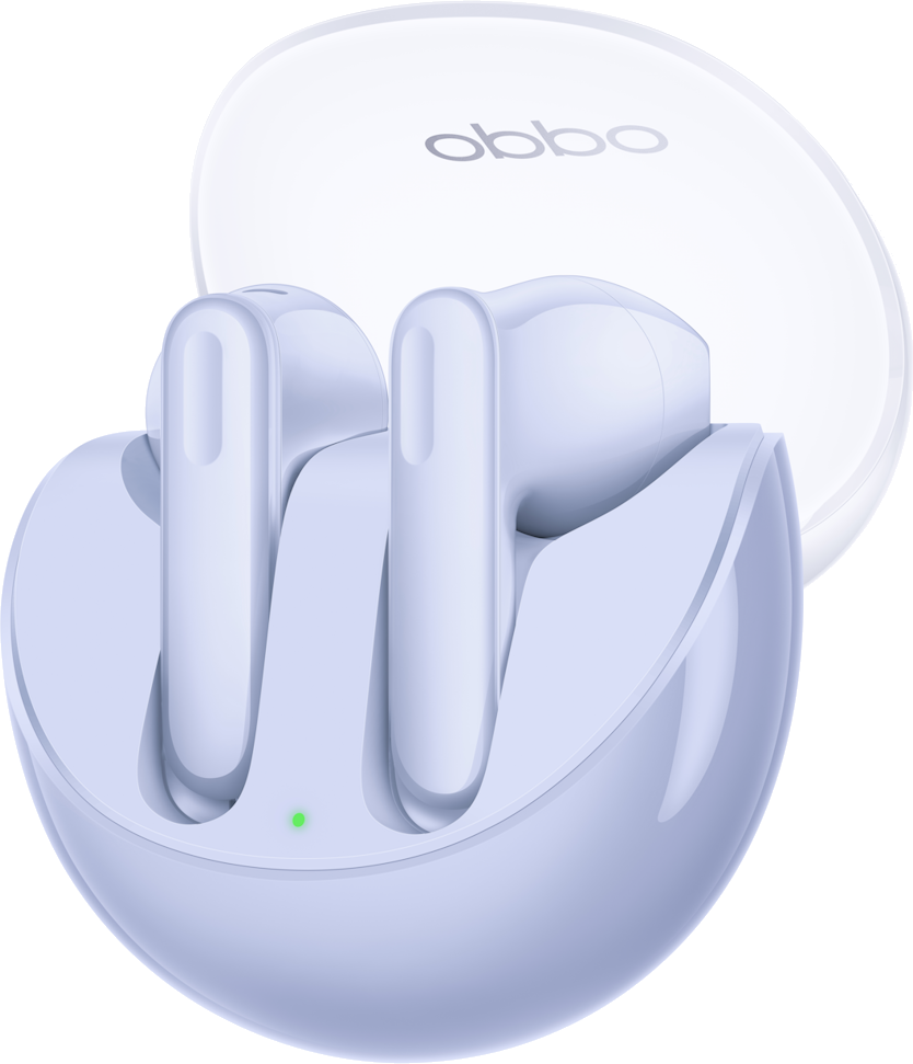 Mains libres Bluetooth Oppo Enco Air3, TWS, Violet 