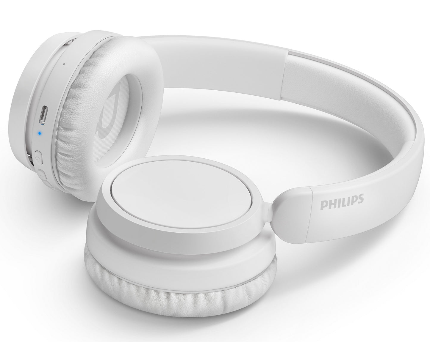 Handsfree Bluetooth Philips 5000, A2DP, Blanc TAH5209WT/97