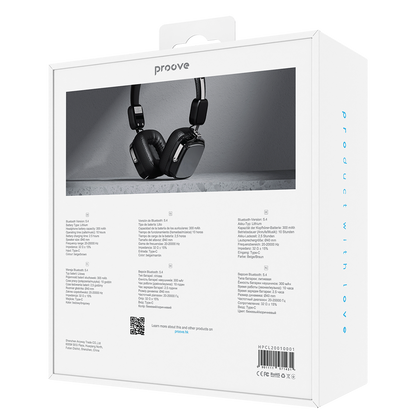 Handsfree Bluetooth Proove 70's Classic II, A2DP, Black
