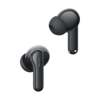 Kit mains libres Bluetooth Realme Buds T200, TWS, ANC, MultiPoint, Gris