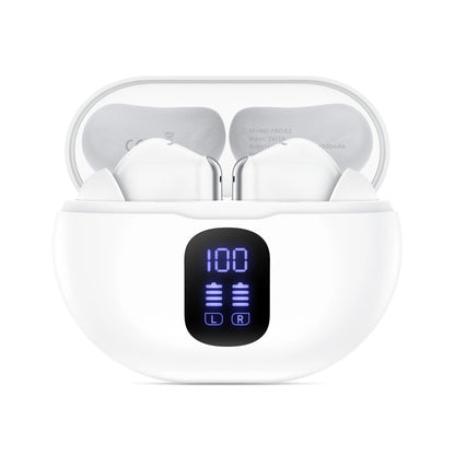 Kit mains libres Bluetooth Tech-Protect Ultraboost Pro G2, TWS, Blanc